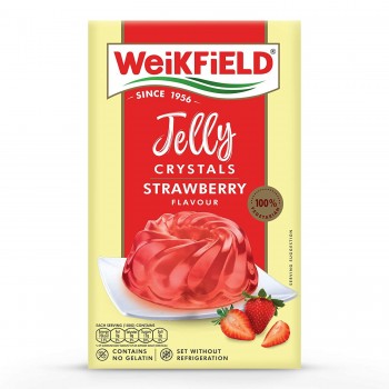 Weikfield Jelly Crystals Strawberry 90gm